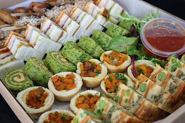 sandwiches and canapes
